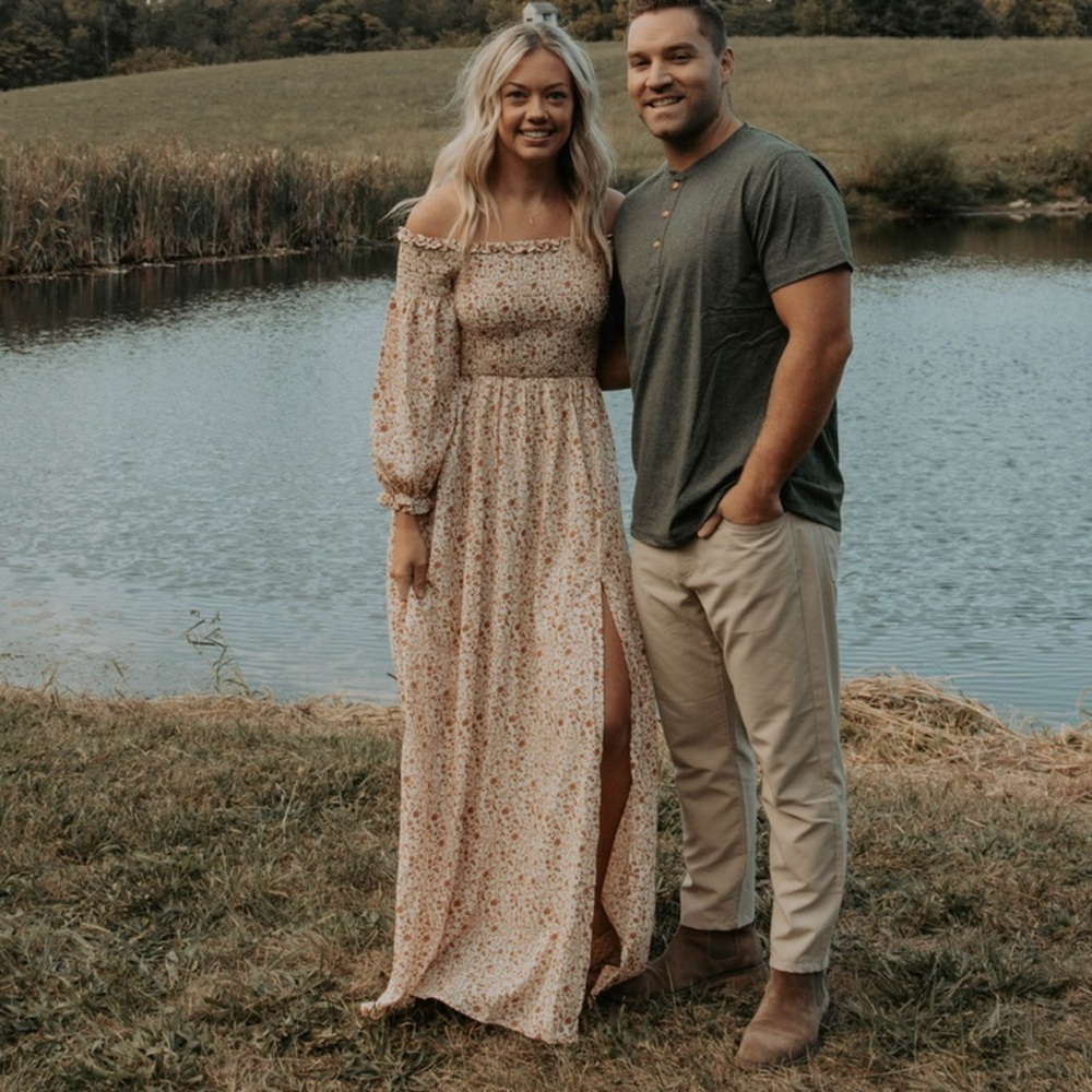 Pink Lily Maxi Dress